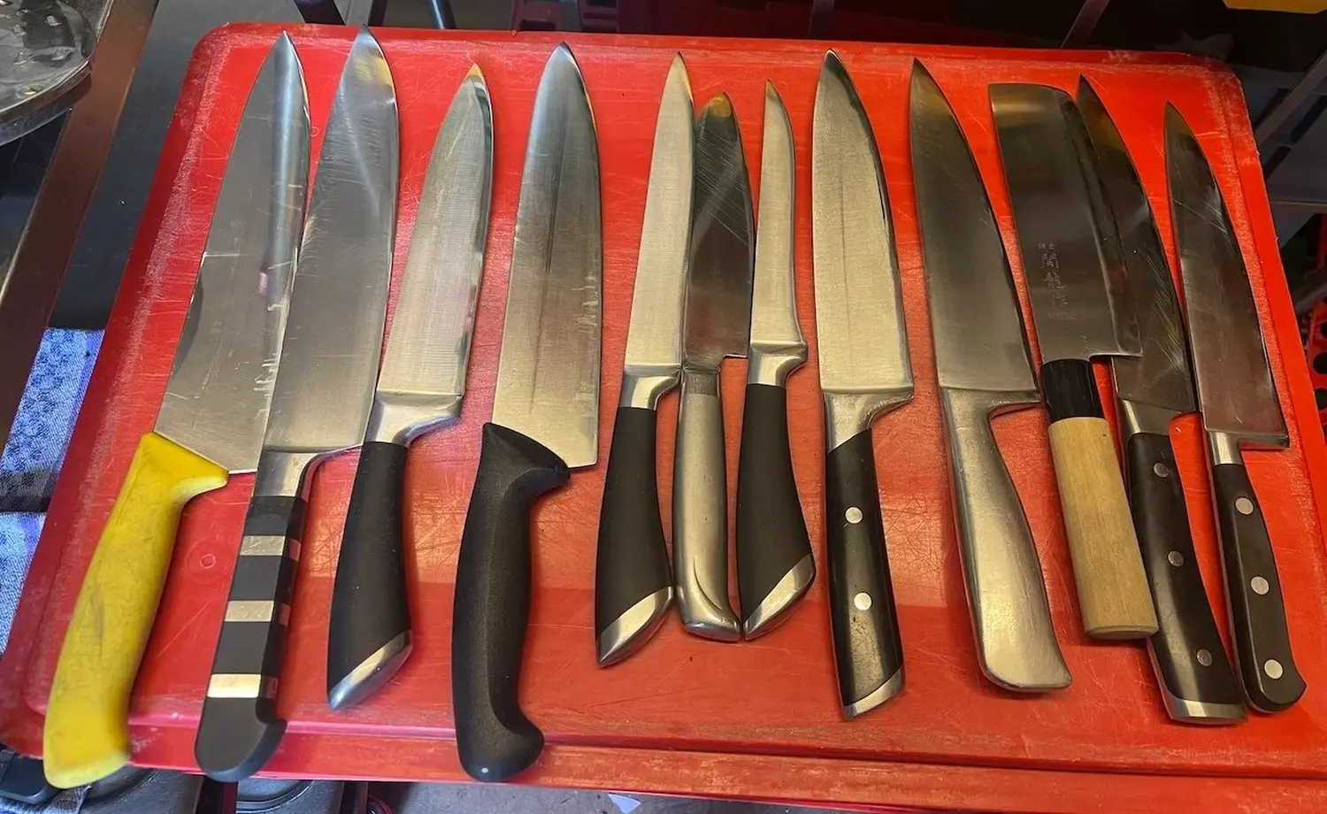Messer von Mobiler Messer Schleifservice
